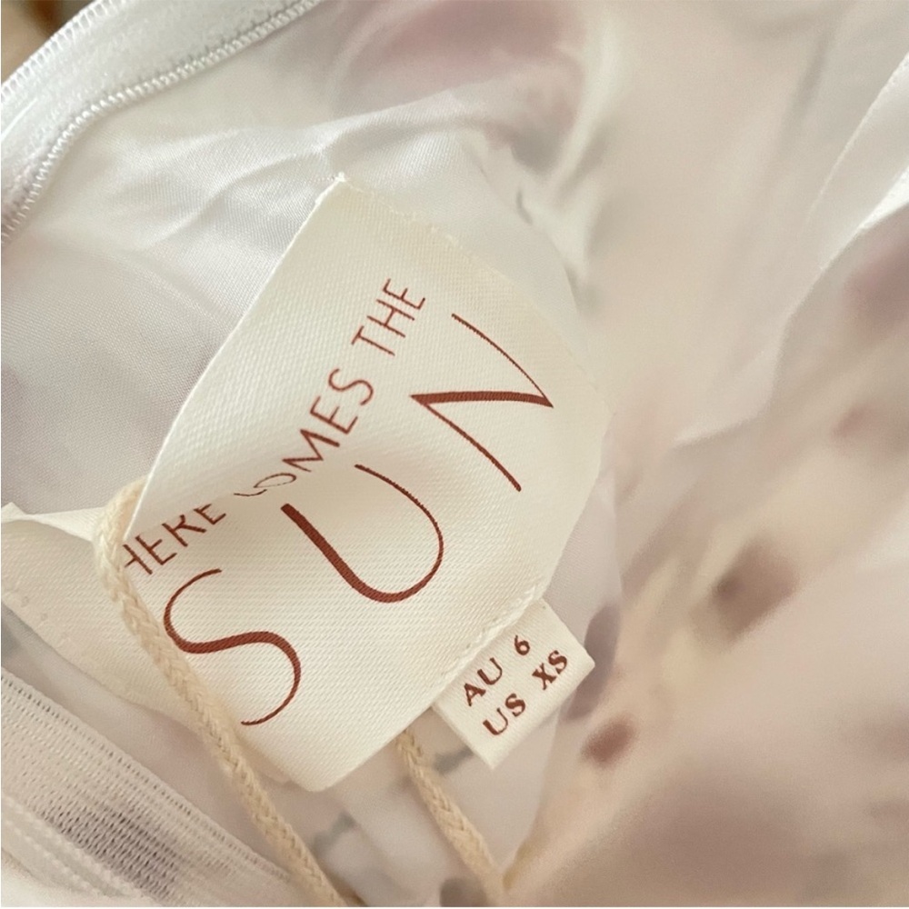 Hello Molly Floral Maxi Dress - White And Red - image 5